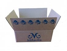 Картонная коробка с логотипом под заказ
